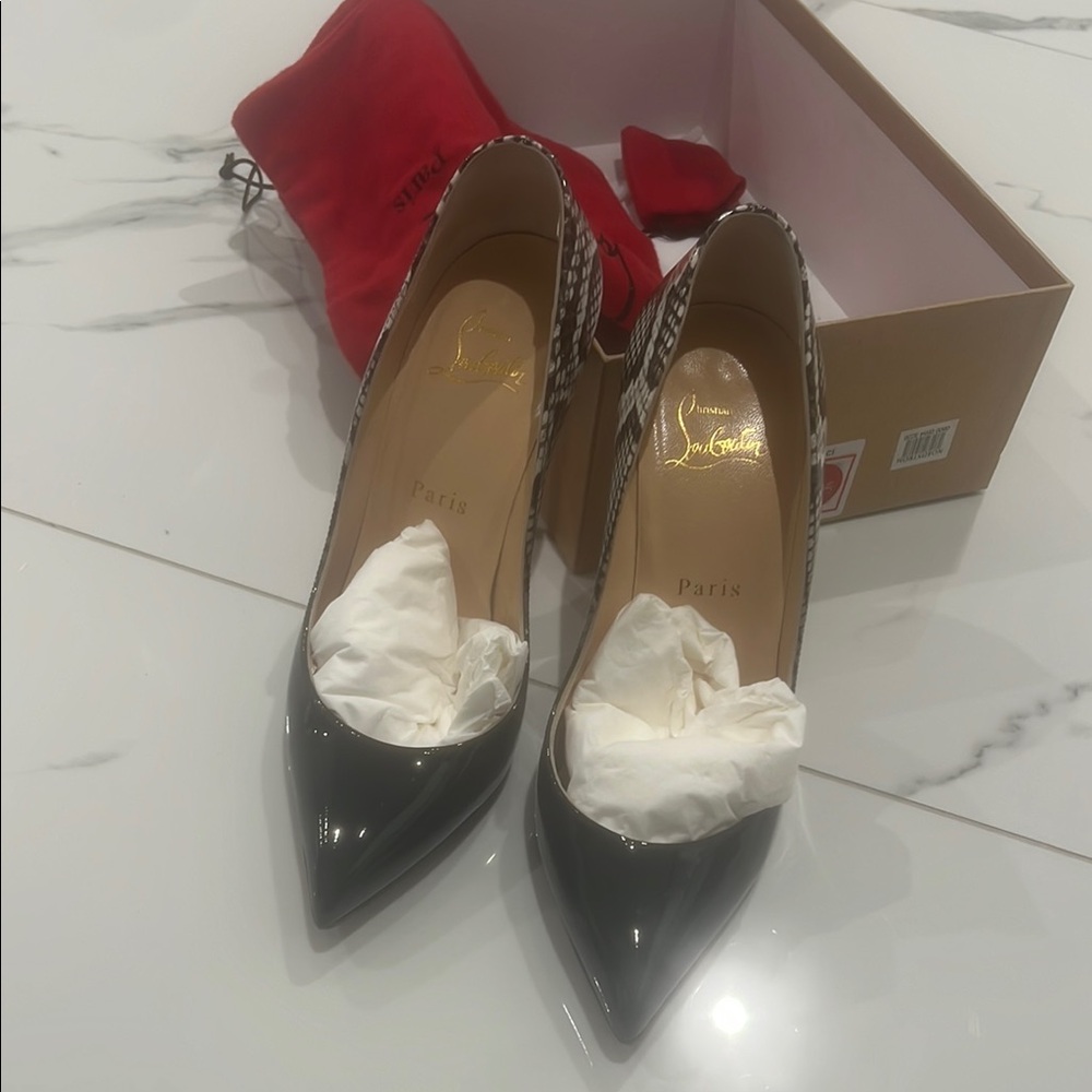 Christian Louboutin Black Stiletto Heels